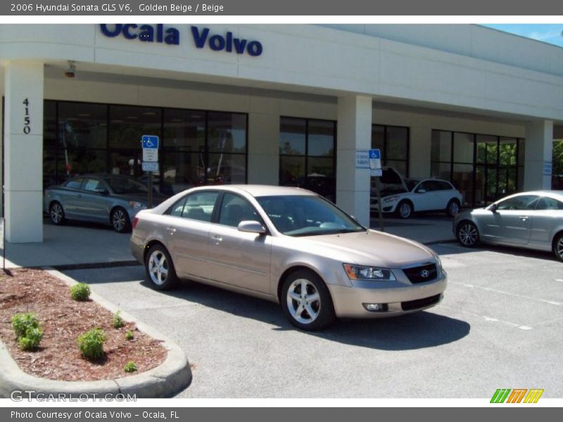 Golden Beige / Beige 2006 Hyundai Sonata GLS V6