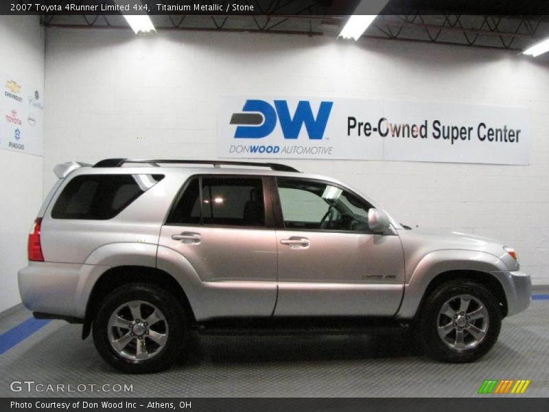 Titanium Metallic / Stone 2007 Toyota 4Runner Limited 4x4