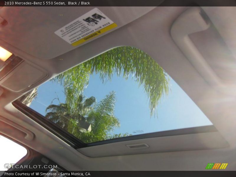 Black / Black 2010 Mercedes-Benz S 550 Sedan