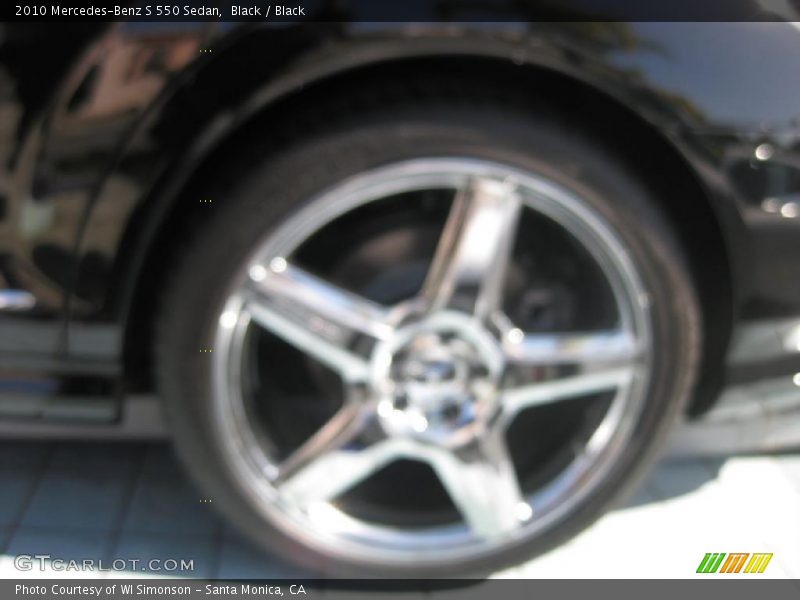 Black / Black 2010 Mercedes-Benz S 550 Sedan
