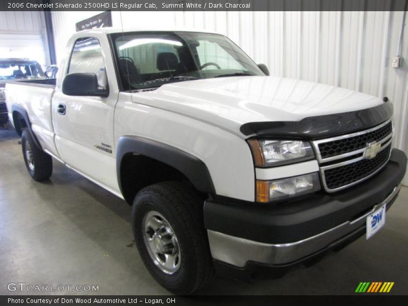 Summit White / Dark Charcoal 2006 Chevrolet Silverado 2500HD LS Regular Cab