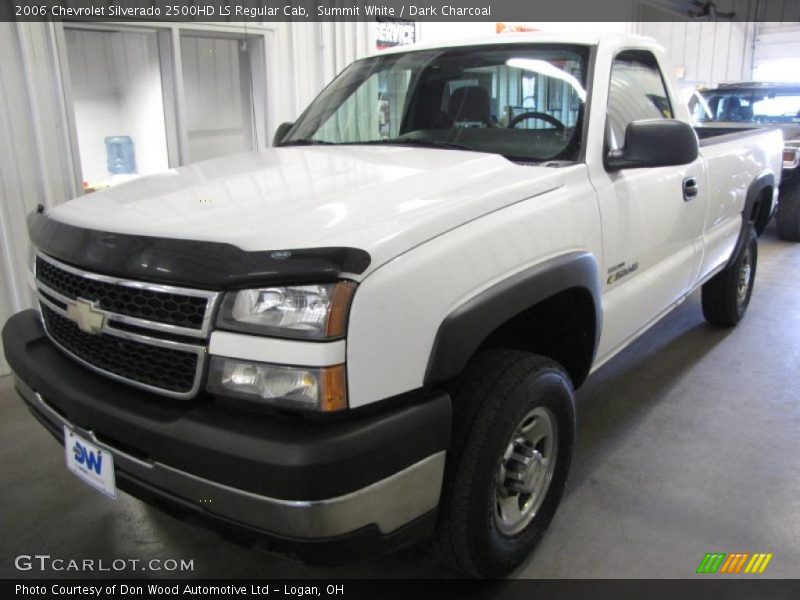 Summit White / Dark Charcoal 2006 Chevrolet Silverado 2500HD LS Regular Cab