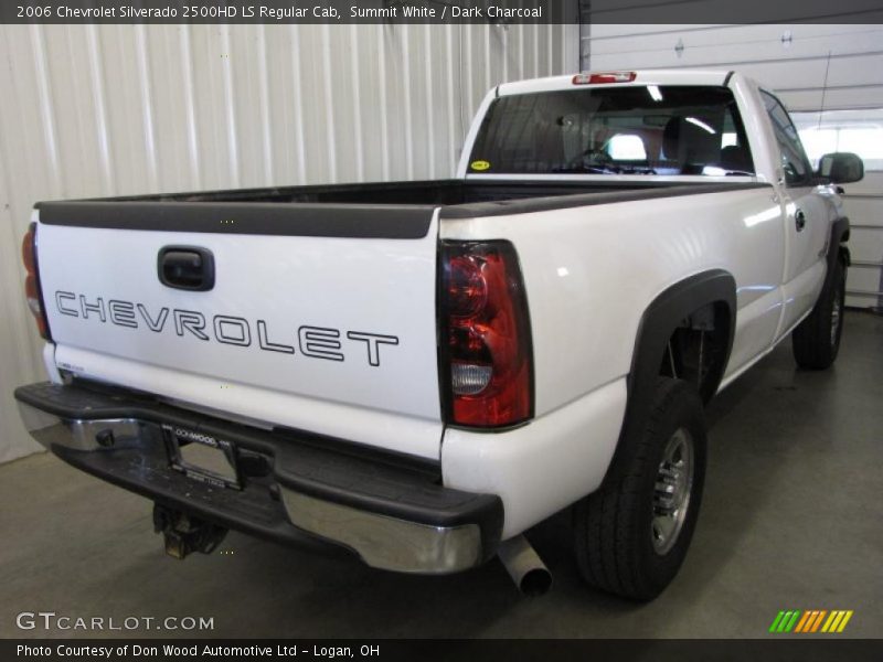 Summit White / Dark Charcoal 2006 Chevrolet Silverado 2500HD LS Regular Cab