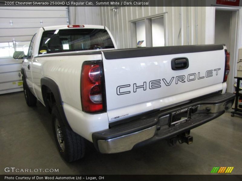 Summit White / Dark Charcoal 2006 Chevrolet Silverado 2500HD LS Regular Cab