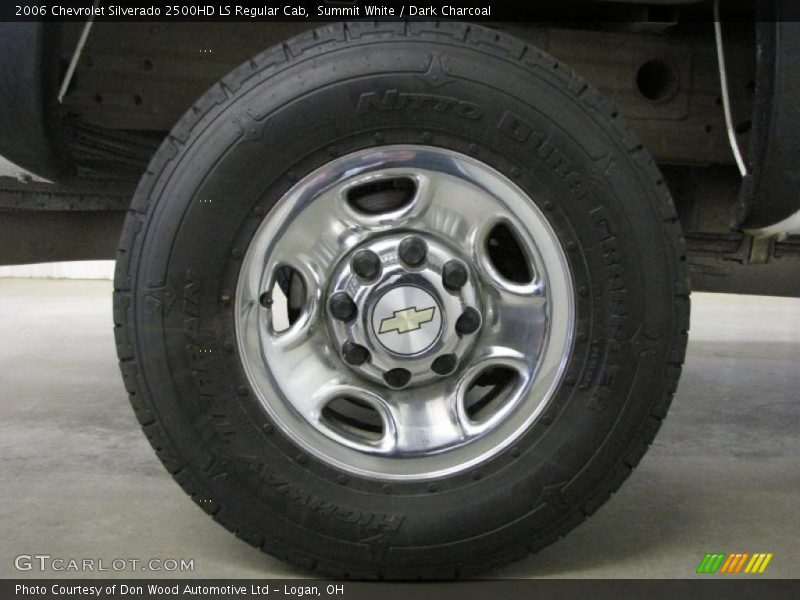 Summit White / Dark Charcoal 2006 Chevrolet Silverado 2500HD LS Regular Cab