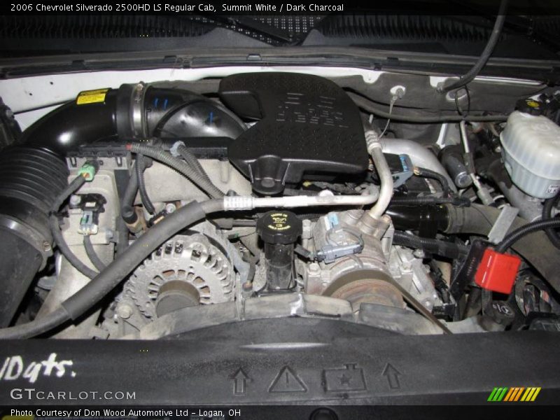 Summit White / Dark Charcoal 2006 Chevrolet Silverado 2500HD LS Regular Cab