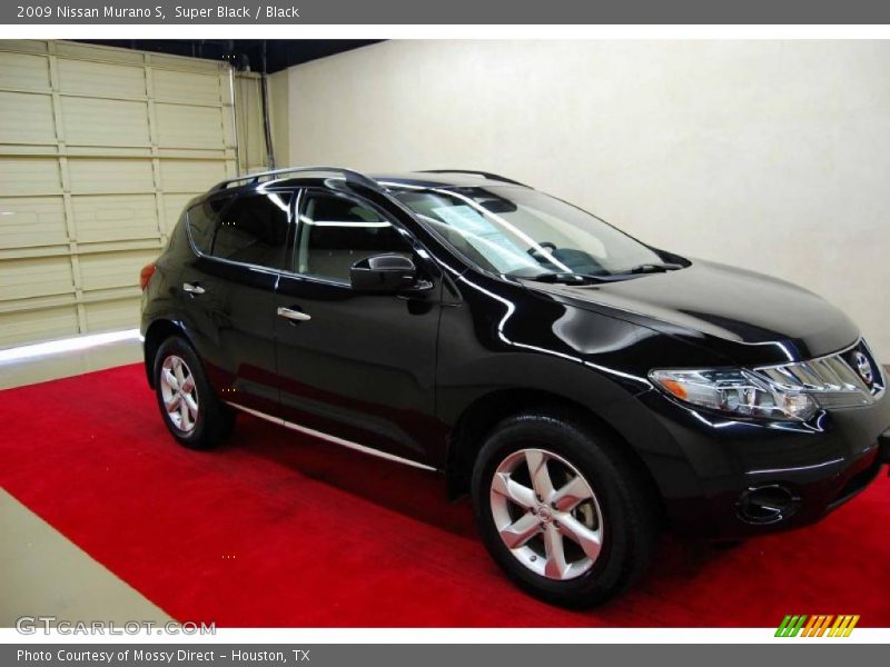 Super Black / Black 2009 Nissan Murano S