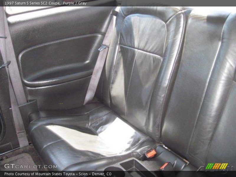 Purple / Gray 1997 Saturn S Series SC2 Coupe
