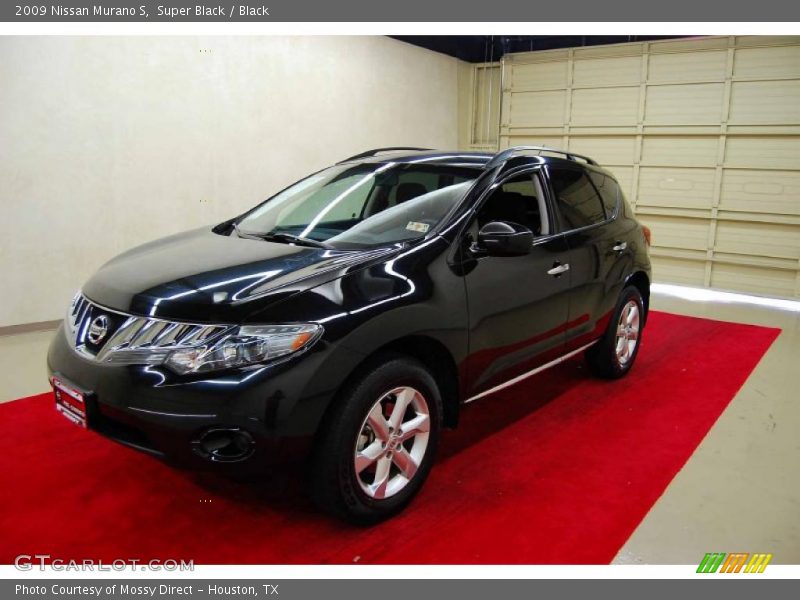 Super Black / Black 2009 Nissan Murano S