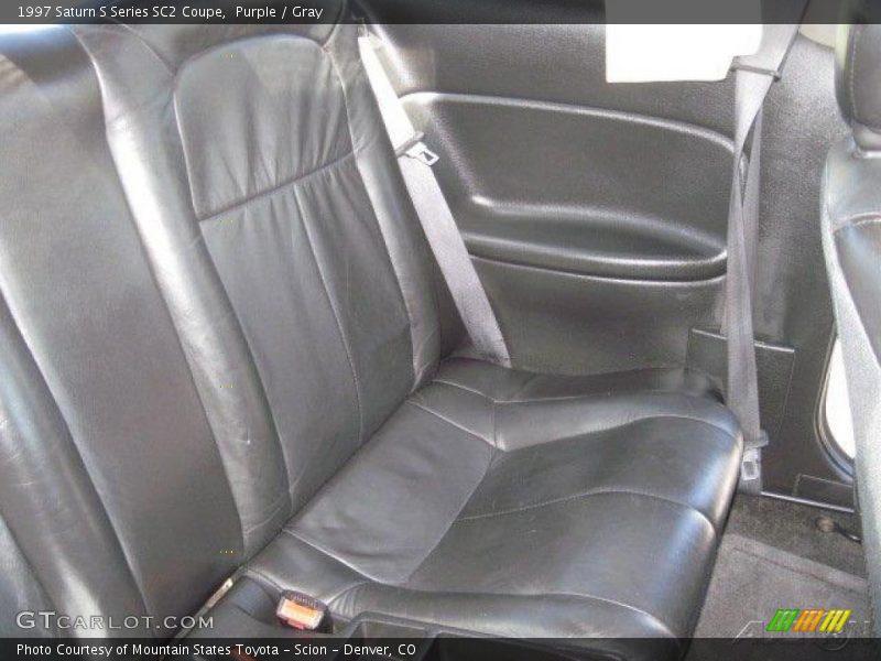 Purple / Gray 1997 Saturn S Series SC2 Coupe