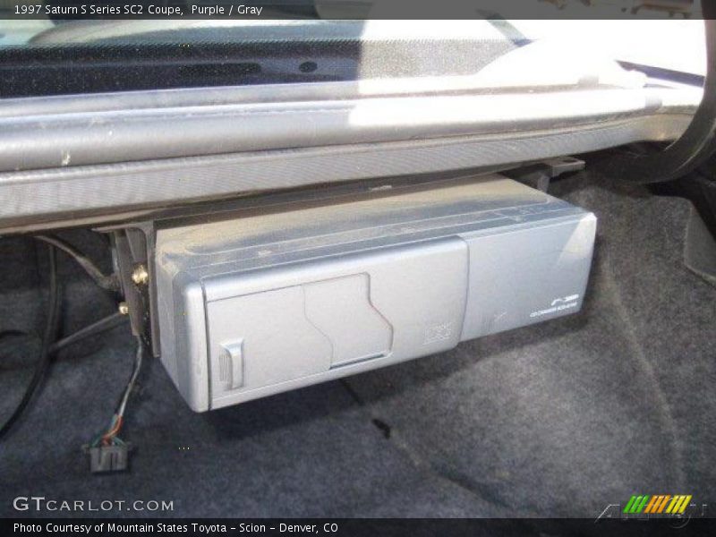 Purple / Gray 1997 Saturn S Series SC2 Coupe