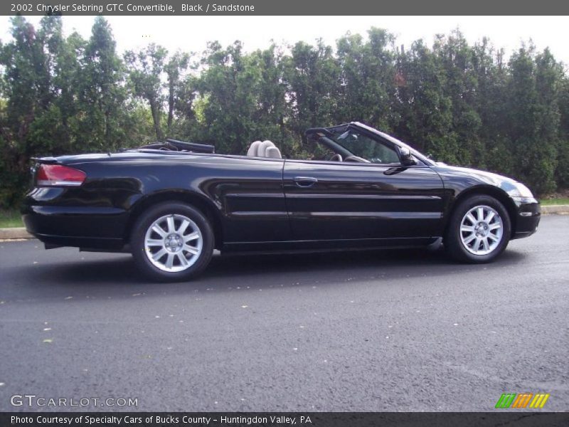 Black / Sandstone 2002 Chrysler Sebring GTC Convertible