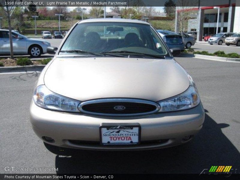 Light Prairie Tan Metallic / Medium Parchment 1998 Ford Contour LX