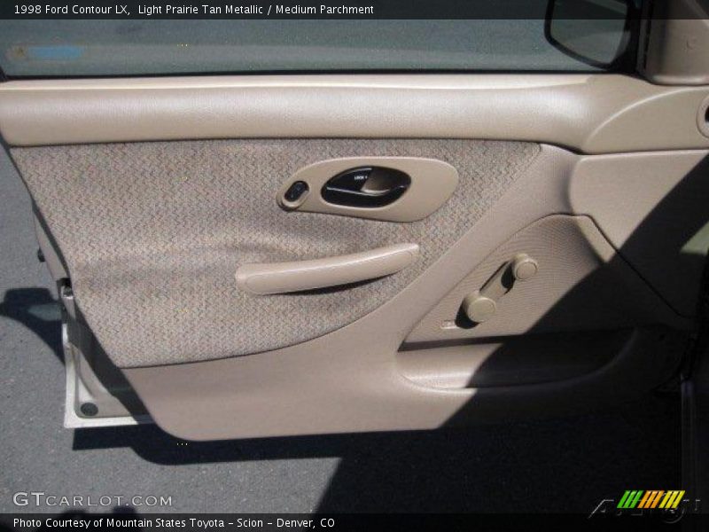 Light Prairie Tan Metallic / Medium Parchment 1998 Ford Contour LX