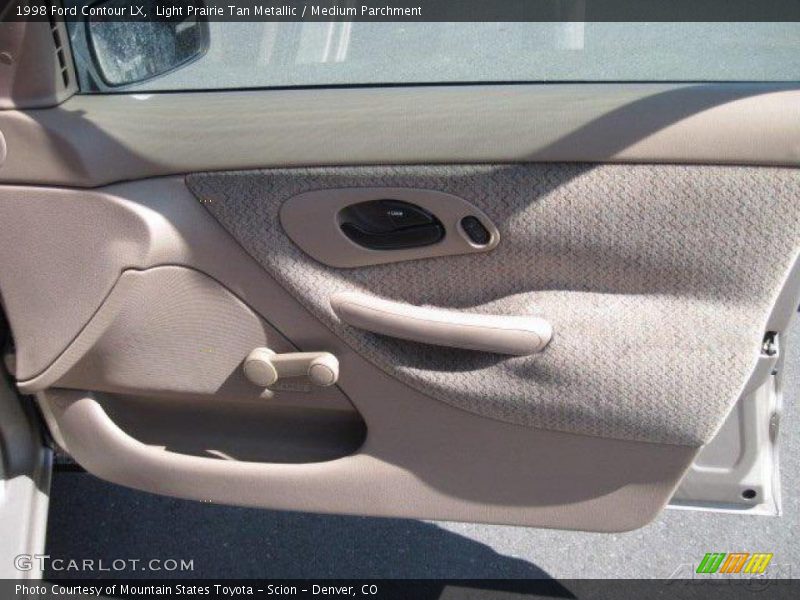 Light Prairie Tan Metallic / Medium Parchment 1998 Ford Contour LX