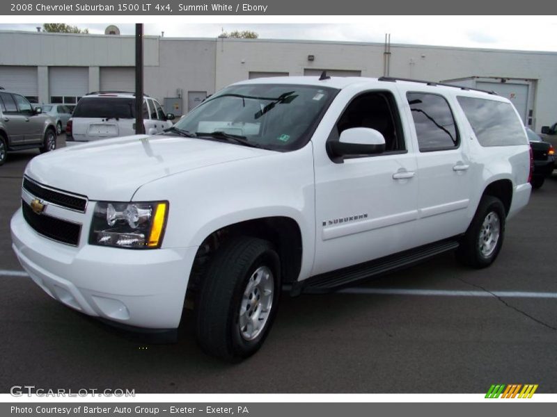 Summit White / Ebony 2008 Chevrolet Suburban 1500 LT 4x4