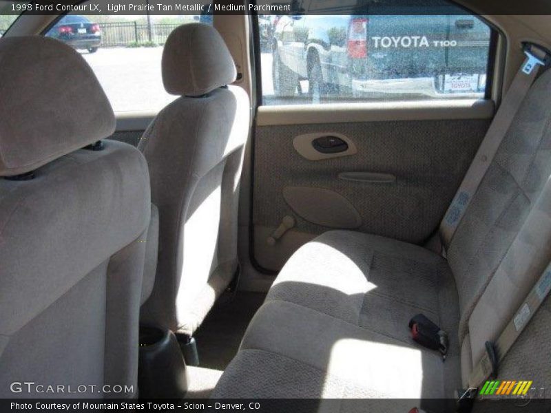 Light Prairie Tan Metallic / Medium Parchment 1998 Ford Contour LX