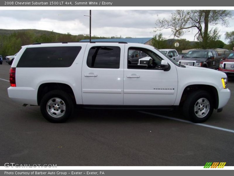 Summit White / Ebony 2008 Chevrolet Suburban 1500 LT 4x4