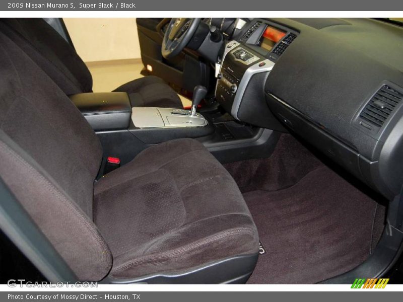 Super Black / Black 2009 Nissan Murano S