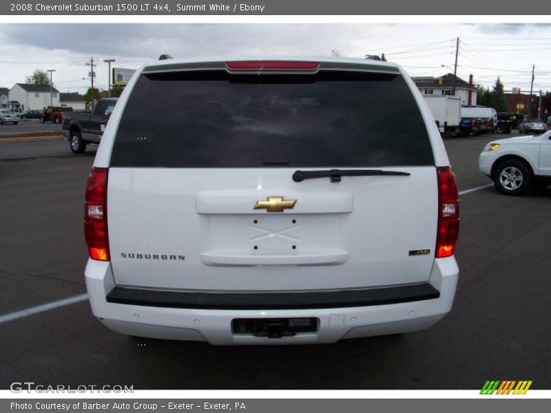 Summit White / Ebony 2008 Chevrolet Suburban 1500 LT 4x4