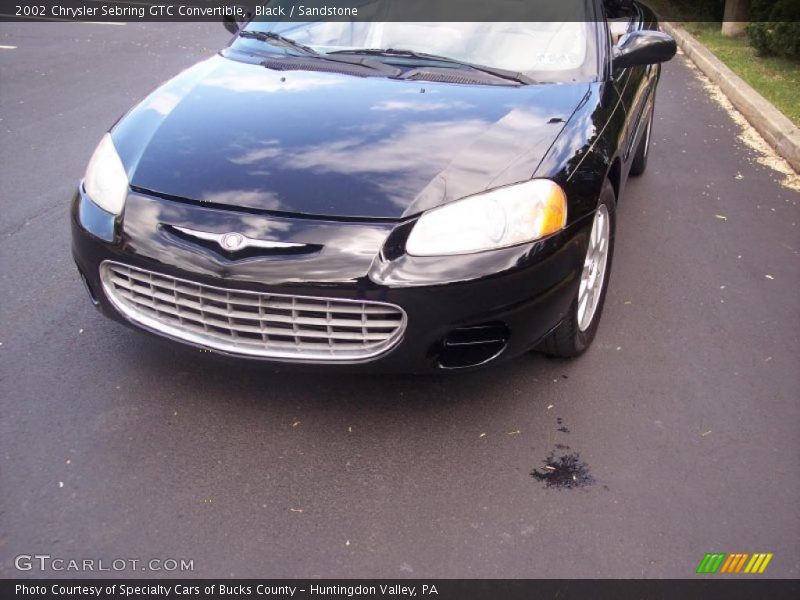 Black / Sandstone 2002 Chrysler Sebring GTC Convertible