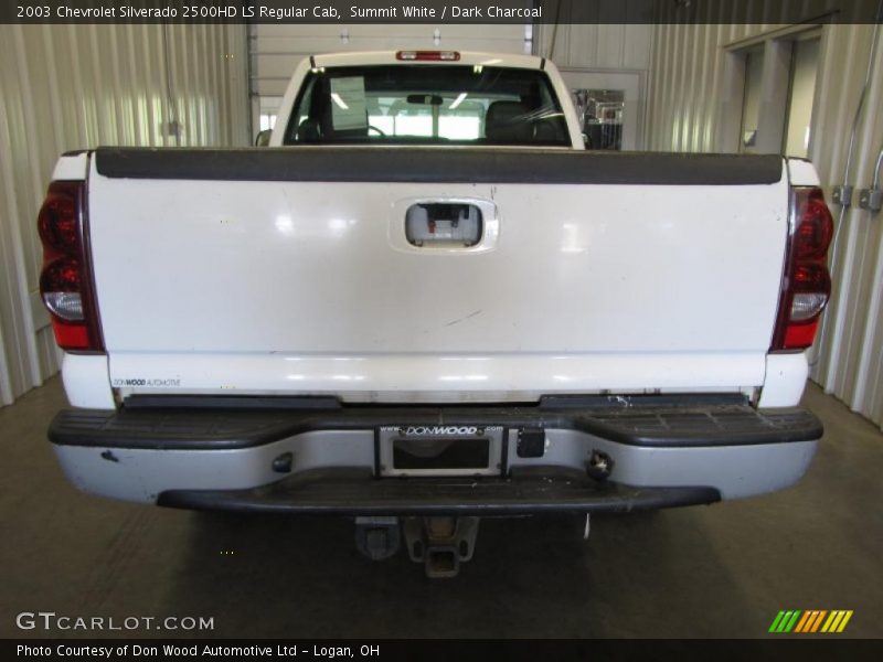 Summit White / Dark Charcoal 2003 Chevrolet Silverado 2500HD LS Regular Cab