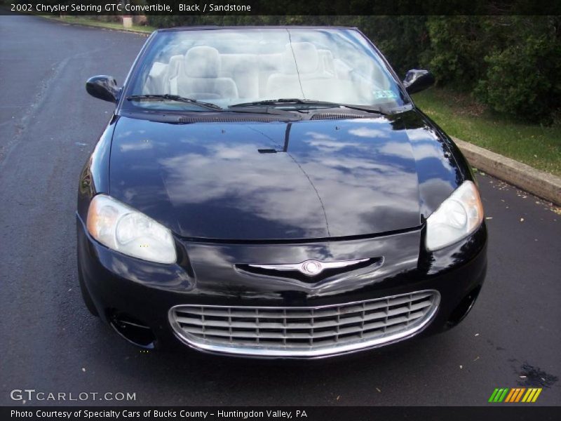 Black / Sandstone 2002 Chrysler Sebring GTC Convertible