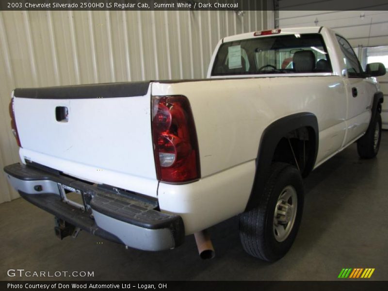 Summit White / Dark Charcoal 2003 Chevrolet Silverado 2500HD LS Regular Cab