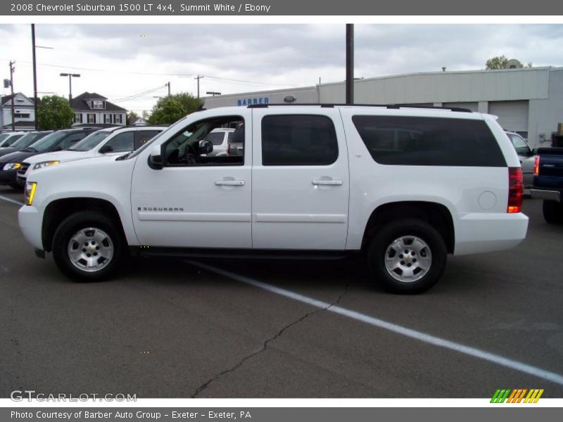 Summit White / Ebony 2008 Chevrolet Suburban 1500 LT 4x4