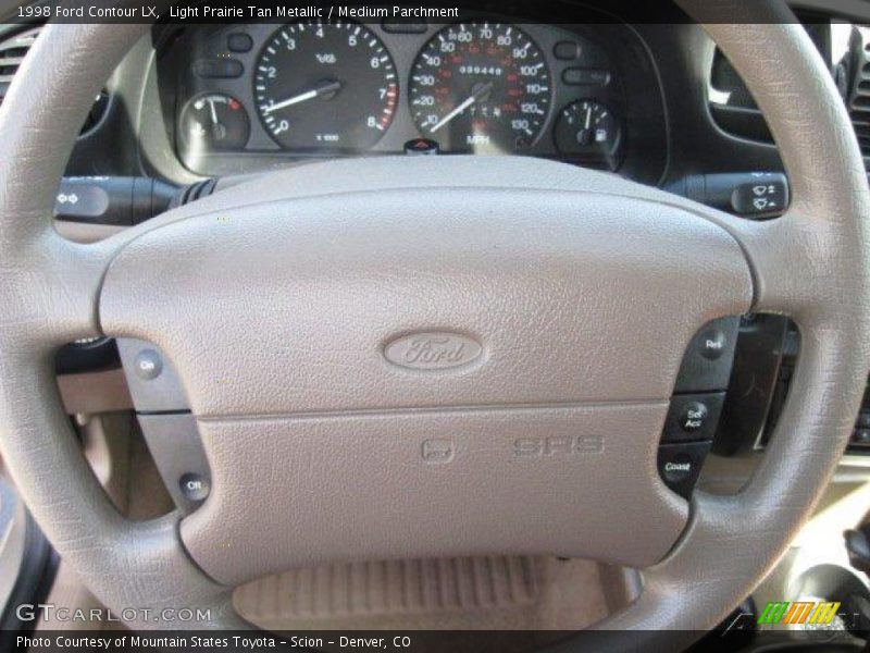 Light Prairie Tan Metallic / Medium Parchment 1998 Ford Contour LX