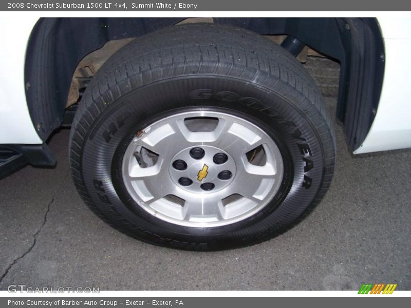 Summit White / Ebony 2008 Chevrolet Suburban 1500 LT 4x4