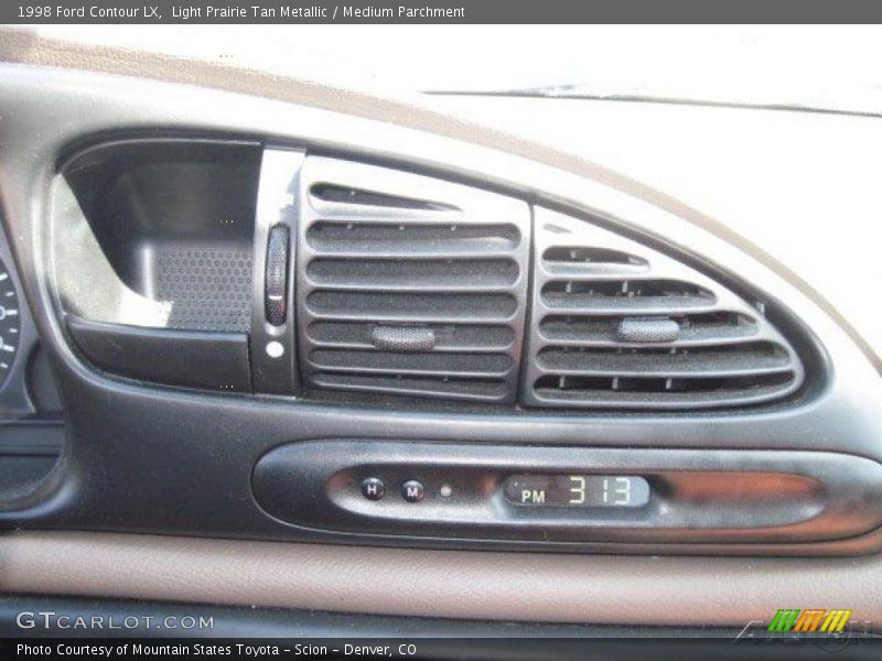 Light Prairie Tan Metallic / Medium Parchment 1998 Ford Contour LX