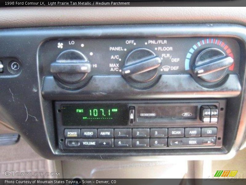 Light Prairie Tan Metallic / Medium Parchment 1998 Ford Contour LX