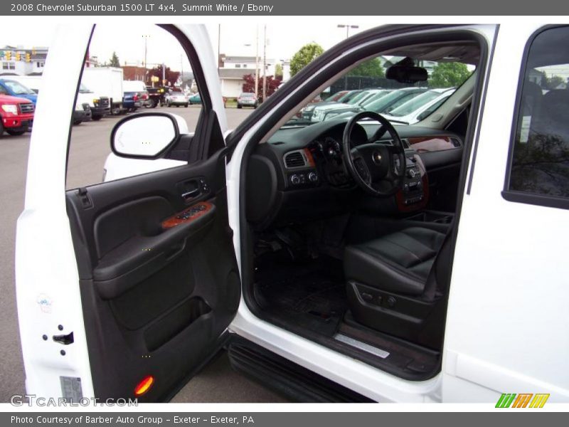 Summit White / Ebony 2008 Chevrolet Suburban 1500 LT 4x4