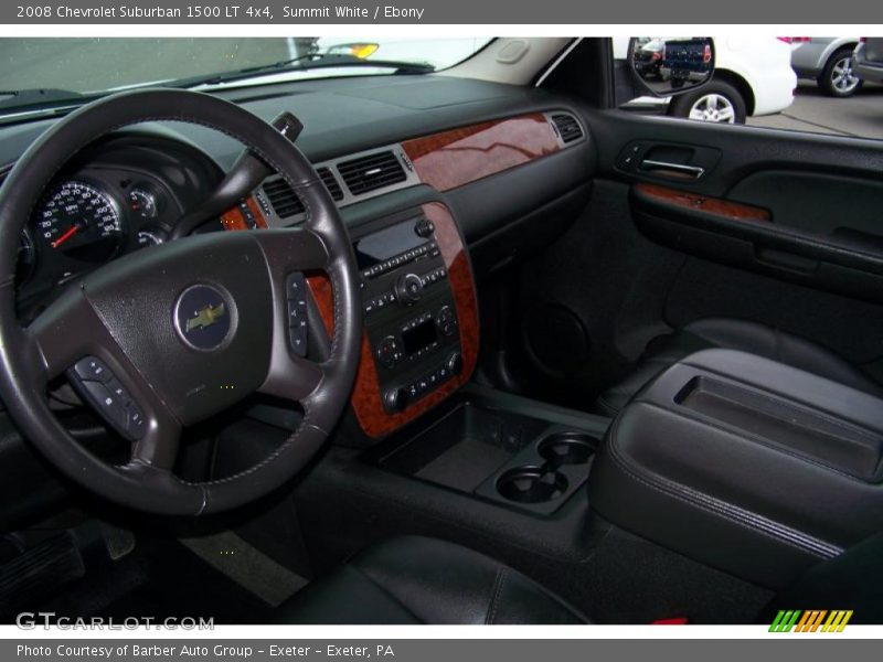 Summit White / Ebony 2008 Chevrolet Suburban 1500 LT 4x4