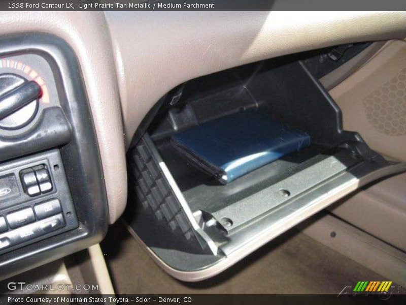 Light Prairie Tan Metallic / Medium Parchment 1998 Ford Contour LX