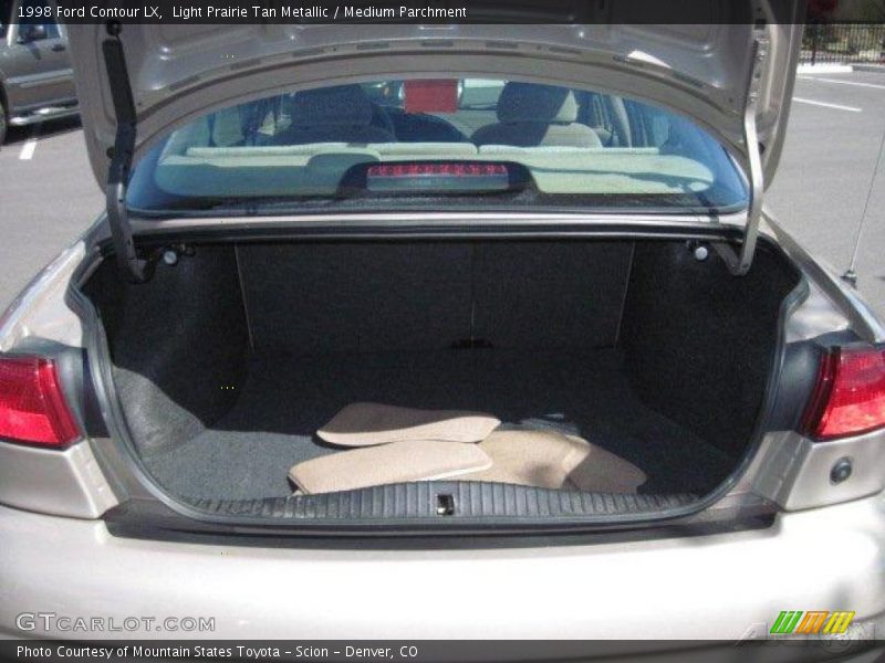 Light Prairie Tan Metallic / Medium Parchment 1998 Ford Contour LX