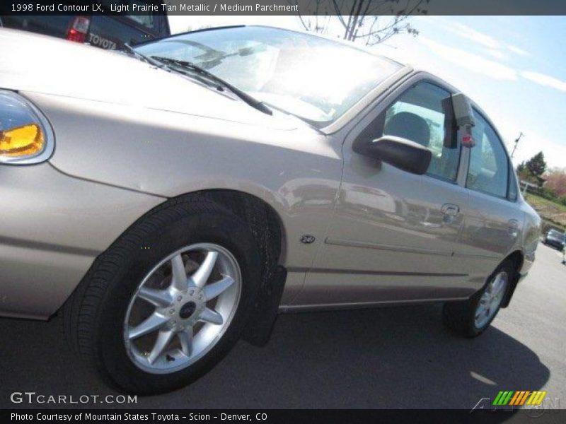 Light Prairie Tan Metallic / Medium Parchment 1998 Ford Contour LX