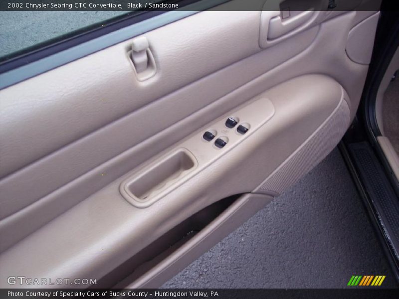 Black / Sandstone 2002 Chrysler Sebring GTC Convertible