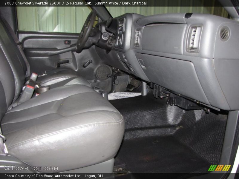 Summit White / Dark Charcoal 2003 Chevrolet Silverado 2500HD LS Regular Cab