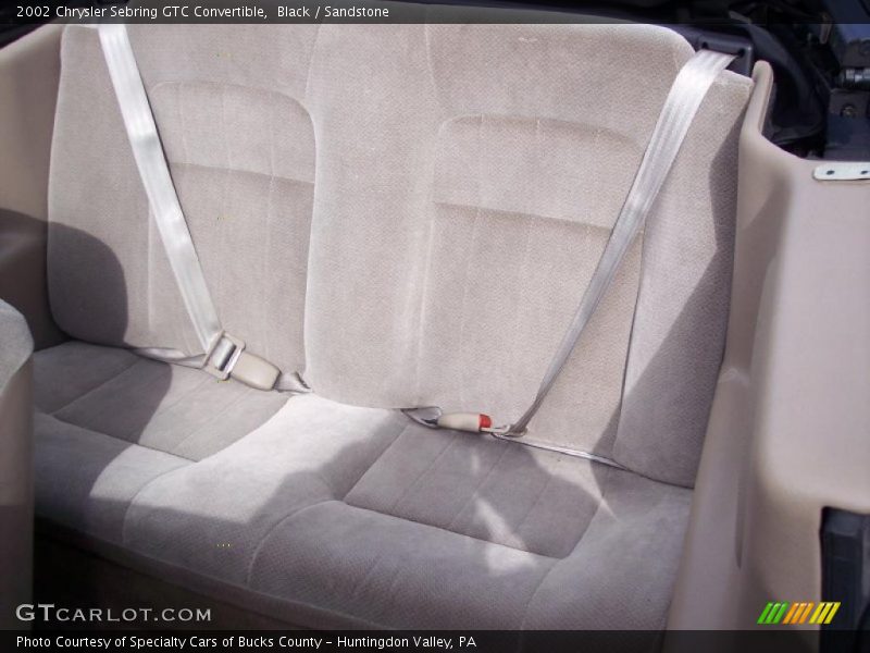 Black / Sandstone 2002 Chrysler Sebring GTC Convertible