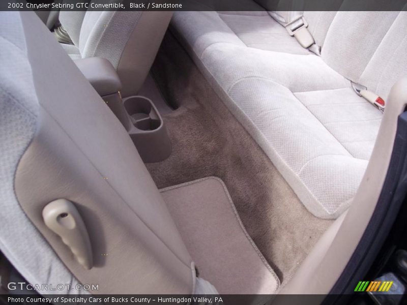Black / Sandstone 2002 Chrysler Sebring GTC Convertible