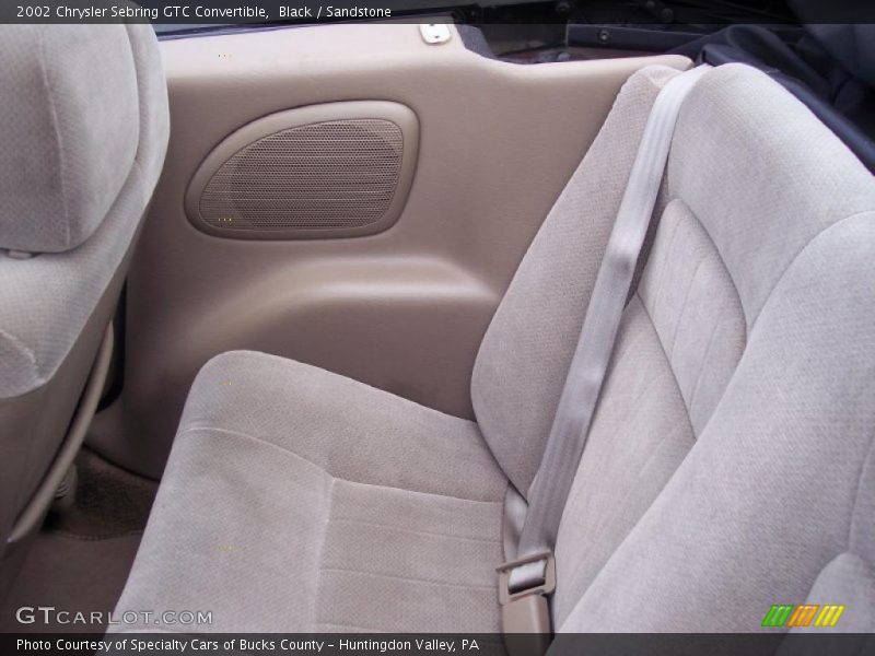 Black / Sandstone 2002 Chrysler Sebring GTC Convertible