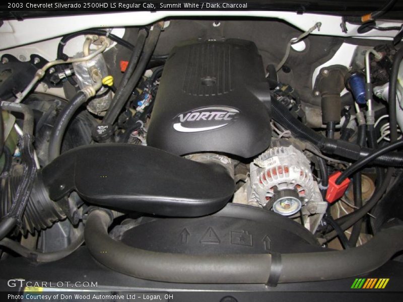 Summit White / Dark Charcoal 2003 Chevrolet Silverado 2500HD LS Regular Cab