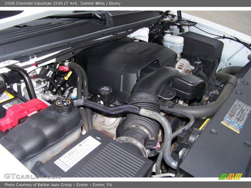 Summit White / Ebony 2008 Chevrolet Suburban 1500 LT 4x4