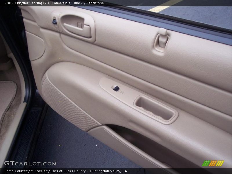 Black / Sandstone 2002 Chrysler Sebring GTC Convertible