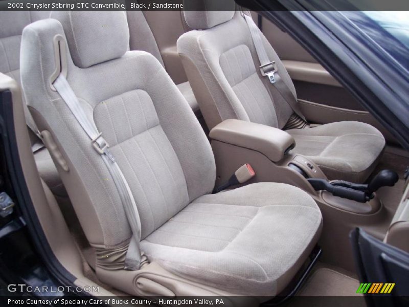 Black / Sandstone 2002 Chrysler Sebring GTC Convertible