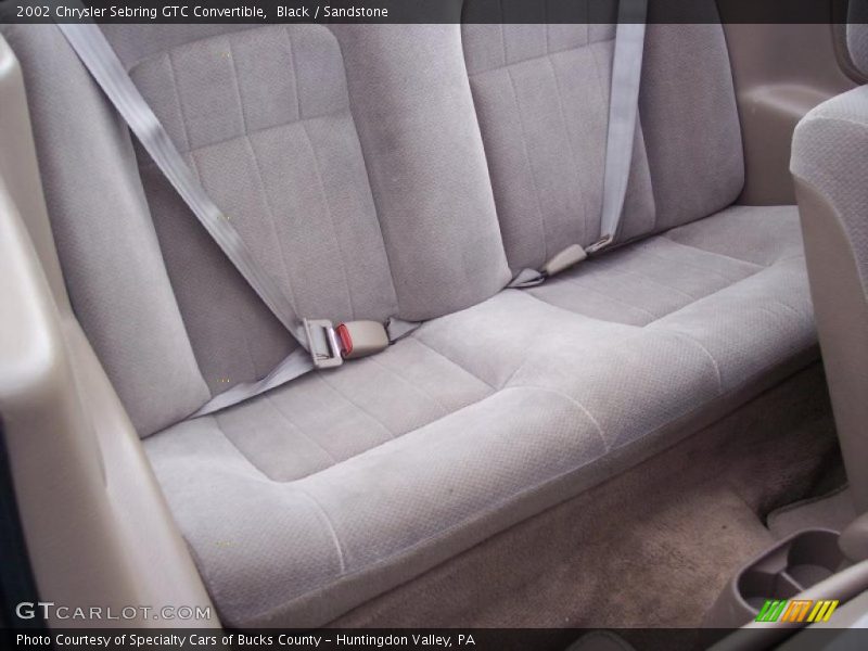 Black / Sandstone 2002 Chrysler Sebring GTC Convertible