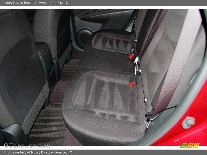 Venom Red / Black 2009 Nissan Rogue S
