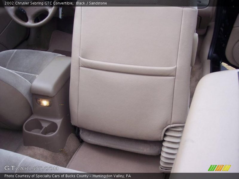 Black / Sandstone 2002 Chrysler Sebring GTC Convertible